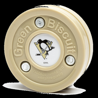 Puk Green Biscuit NHL Pittsburg Penguins Beige