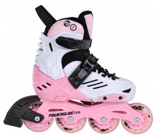 In-line brusle Powerslide Khaan Junior LTD Pink Velikost: 35 - 38