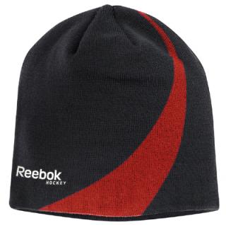 Kulich Reebok Knitted Beanie Barva: černo-červená
