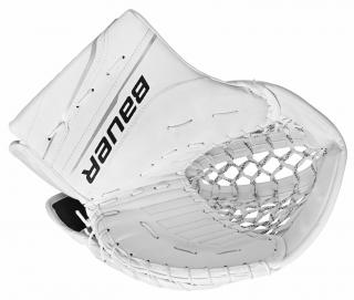 Lapačka Bauer S23 GSX Catch Glove Junior WHITE Provedení: opačný gard (lapačka v pravé ruce)