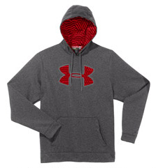 Mikina Under Armour Fleece Storm Big Logo Grey Velikost: L