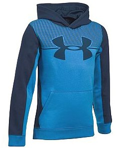 Mikina Under Armour Storm Rival Wordmark Hoody Velikost: M