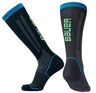 Ponožky - podkolenky Bauer S21 Performance Tall Skate Sock Velikost: L