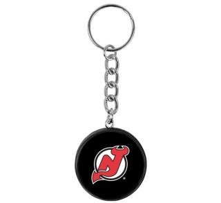 Přívěsek na klíče NHL minipuk New Jersey Devils