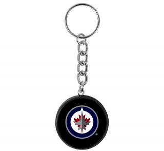 Přívěsek na klíče NHL minipuk Winnipeg Jets