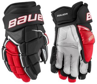 Rukavice Bauer S21 SUPREME ULTRASONIC Glove Senior Velikost: 14 , černo-červené