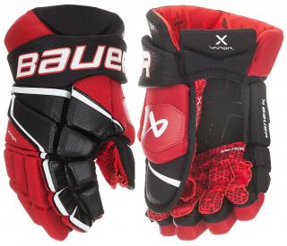 Rukavice Bauer S22 VAPOR 3X Glove INT Velikost: 12 , červeno-bílé