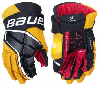 Rukavice Bauer S22 VAPOR 3X Glove Limited Edition Senior Velikost: 14 , černo-oranžové