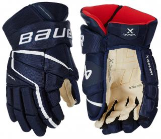 Rukavice Bauer S22 VAPOR 3X PRO Glove INT Velikost: 12 , tm.modro-bílé
