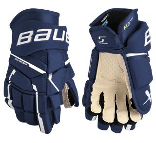 Rukavice Bauer S23 SUPREME M5 PRO Glove INT Velikost: 12 , černo-bílé