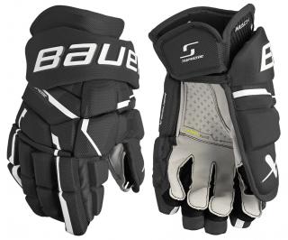 Rukavice Bauer S23 SUPREME MACH Glove Senior Velikost: 15 , černé