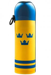 Termoobal na hokejovou láhev 1 litr - Dres Sweden Barva: žluto-modrá