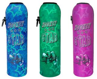 Termoobal na hokejovou láhev 1 litr - Hockey Star Barva: růžová