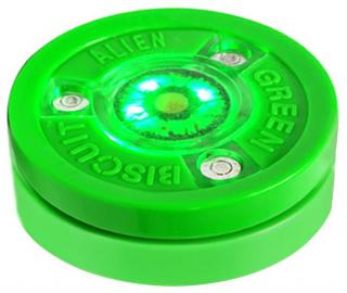 Tréninkový off-ice puk Green Biscuit Alien Barva: zelená