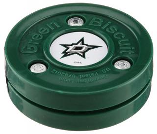 Tréninkový off-ice puk Green Biscuit NHL Dallas Stars Barva: tmavě zelená