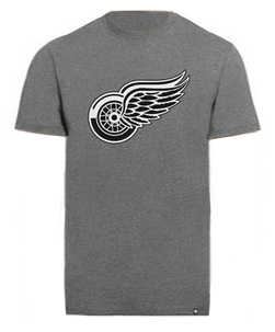 Triko 47 Brand Club Tee NHL Detroit Red Wings Provedení: M - šedé