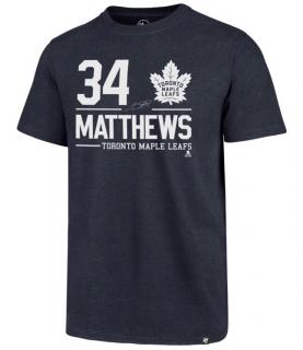 Triko 47 Brand Club Tee NHL Player Name Auston Matthews Velikost: L