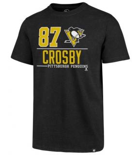 Triko 47 Brand Club Tee NHL Player Name Sidney Crosby Velikost: S