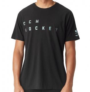 Triko CCM BLACKOUT SS Tee Senior Iridescent Velikost: L