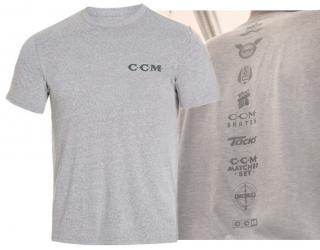 Triko CCM Historical SS Tee Senior Athletic Grey Velikost: L