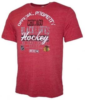 Triko CCM Property Chicago Blackhawks Velikost: S