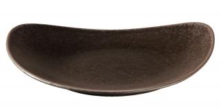 Mělký talíř 27,5 cm CUBA MARONE ASA Selection - hnědý