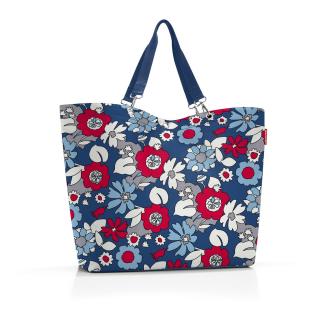 Nákupní taška Reisenthel Shopper XL Florist indigo