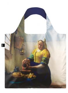 Skládací nákupní taška LOQI VERMEER The Milkmaid