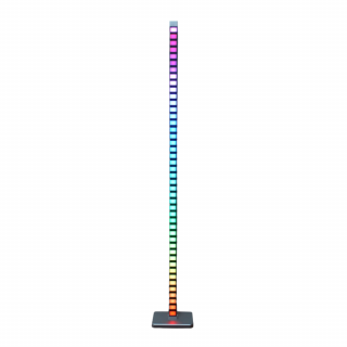 BOT Active stojací LED lampa s hudebním módem AC1 122 cm WiFi RGB Barva: Černá
