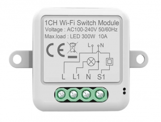 BOT Smart WiFi spínač Tuya CH14 Počet tlačítek: Jednotlačítkový