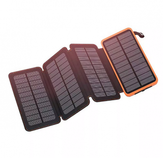 BOT Solární powerbanka SP1 4 panely 20000mAh černá