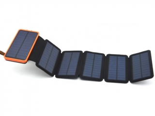 BOT Solární powerbanka SP1 6 panelů 20000mAh Barva: Černá