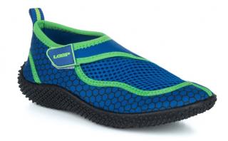 Loap COSMA KID, boty do vody, chlapecké, modrá/zelená