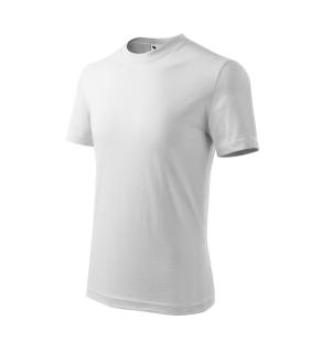 MALFINI BASIC 138-00, triko, dětské, 100% bavlna, bílé