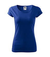 MALFINI PURE 122-05, triko, dámské, 100% bavlna, královská modrá