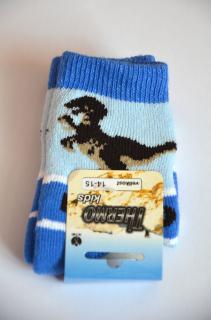 Novia Thermo kids 66S ponožky dino modré (14-15)