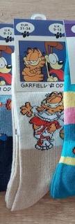 Ponožky, Garfield var. 3 - basketbal, 1 pár, vel. EUR 31-34