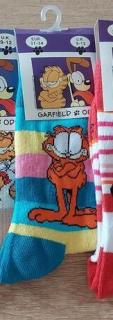 Ponožky, Garfield var. 4, 1 pár, vel. EUR 31-34
