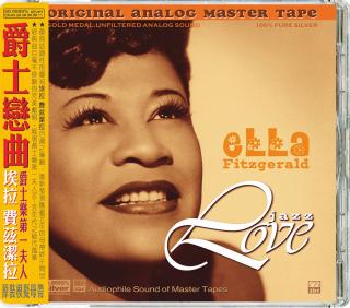 ABC Records - Ella Fitzgerald - Jazz Love (Referenční CD / HD Mastering / Natural Dynamics / Made in Germany/ Limited edition / 6N 99,9999% Silver / AAD)