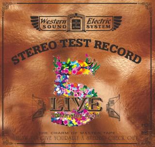 ABC Records - Live 5—30 Minutes' Audio Test CD (Referenční CD / HD Mastering / Natural Dynamics / Made in Germany / Audiophile reference record / Made in Germany/ Western Electric Series)