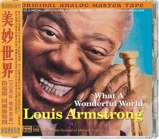 ABC Records - Louis Armstrong - What A Wonderful World (Referenční CD / HD Mastering / Natural Dynamics / Made in Germany/ Limited edition / 6N 99,9999% Silver / AAD)
