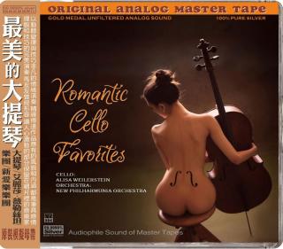 ABC Records - Romantic Cello Favorites (Referenční CD / HD Mastering / Natural Dynamics / Made in Germany/ Limited edition / 6N 99,9999% Silver / AAD)