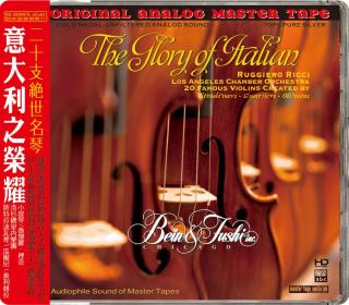 ABC Records - Ruggiero Ricci - The Glory of Italian (HD-Mastering CD - ABC Record - Live From Studio - Grand Master AAD / Limitovaná edice / 6N 99.9999% Silver)