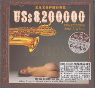 ABC Records - Sam Taylor - US$ 8,200,000 Saxophone (Referenční CD / HD Mastering / Natural Dynamics / Made in Germany/ Limited edition / 6N 99,9999% Silver / AAD)