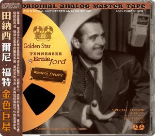 ABC Records - Tennessee Ernie Ford - Golden Star (HD-Mastering CD - ABC Record - Live From Studio - Grand Master AAD / Limitovaná edice / 6N 99.9999% Silver)