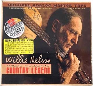 ABC Records - Willie Nelson - Country Legend  (Referenční CD / K2 CD / Natural Dynamics / Made in Germany / 100% Pure Silver)