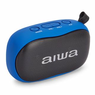 aiwa BS-110BL (Bluetooth přenosný stero reproduktor s výkonem Hyperbass Quality 10W RMS)
