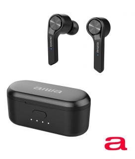 aiwa ESP-350BK Black (Ergonomická sluchátka nové generace s technologií Hyperbass)