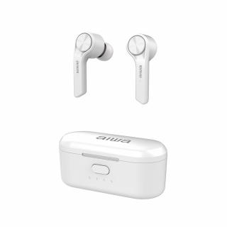 aiwa ESP-350WT White (Ergonomická sluchátka nové generace s technologií Hyperbass)