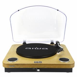 aiwa GBTUR-120WDMKII (3-rychlostní gramofonový přístroj s vestavěnýma reproduktorama)